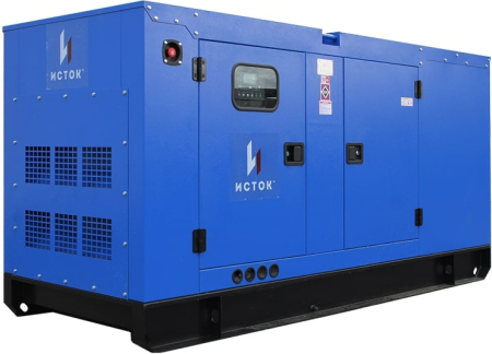 Дизельный генератор Исток АД80С-Т400-РПМ35 в кожухе с АВР фото