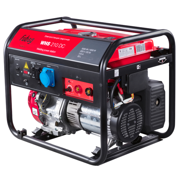 Бензиновый сварочный генератор Fubag WHS 210 DC 646245 4-х тактный фото