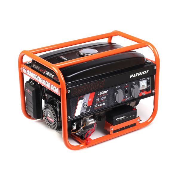 Бензиновый генератор PATRIOT SRGE 3500 E резервный фото