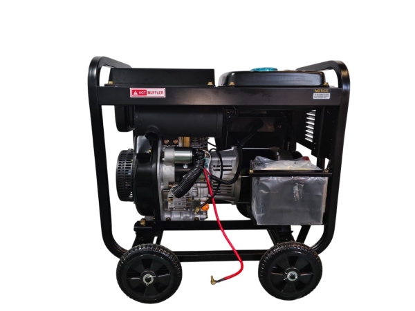 Дизельный генератор Zammer S7500DE - 5кВт S7500DE портативный фото