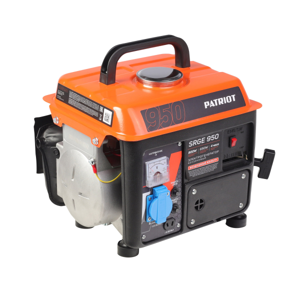 Бензиновый генератор PATRIOT SRGE 950 резервный фото