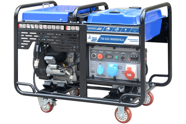 Бензиновый генератор ТСС SGG 16000EH3LA с АВР резервный фото