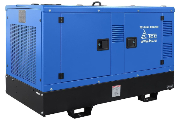 Дизельный сварочный генератор  DUAL DWG-500 039736 4-х тактный фото