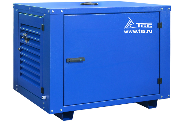 Бензиновый генератор ТСС SGG 12000EH3LA в кожухе МК-2.1 2-х тактный фото