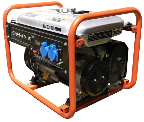 Бензиновый генератор Zongshen PB 3300 мини фото