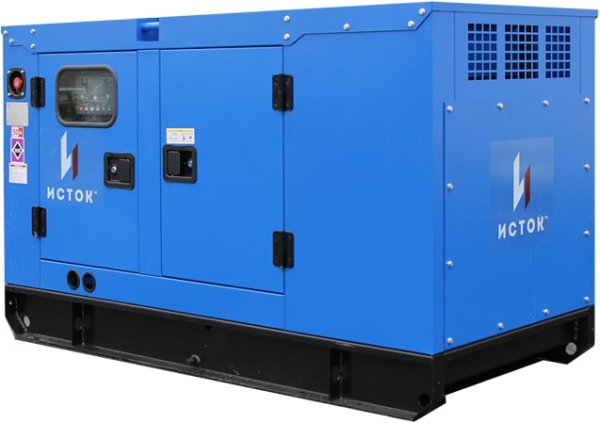 Дизельный генератор Исток АД12С-Т400-РПМ15 в кожухе  бесшумный фото