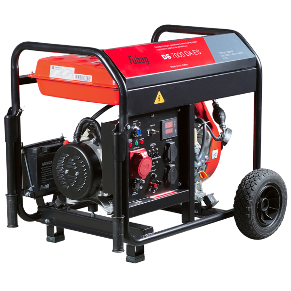Дизельный генератор Fubag DS 7000 DA ES 641695 для гаража фото