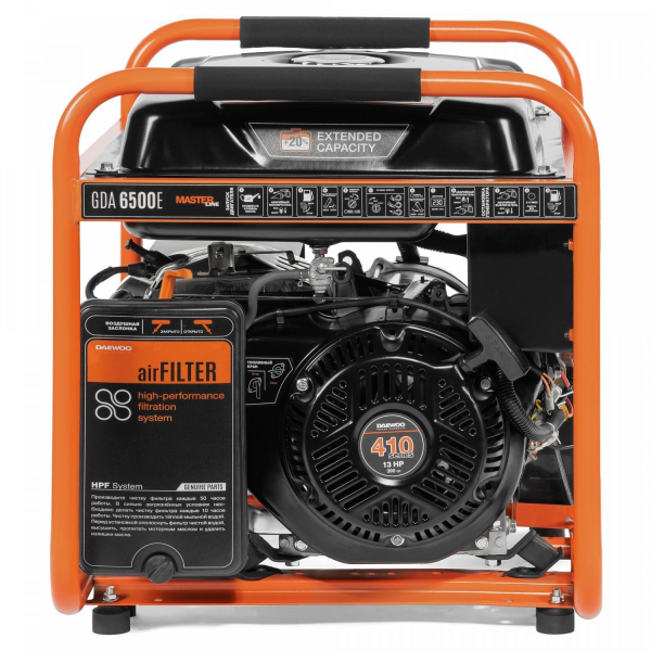 Бензиновый генератор DAEWOO GDA 6500E для гаража фото