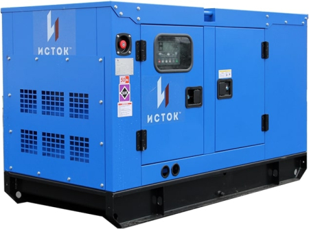 Дизельный генератор Исток АД16С-Т400-РПМ15 в кожухе с АВР фото