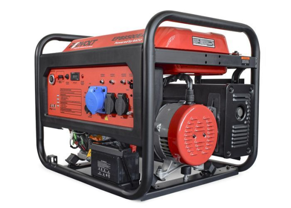 Бензиновый генератор REDVOLT EPB8500EA 4-х тактный фото