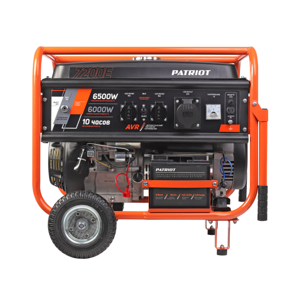 Бензиновый генератор PATRIOT SRGE 7200 E для газового котла фото