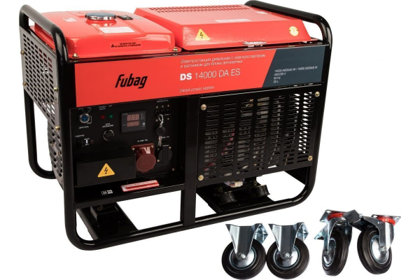 Дизельный генератор Fubag DS 14000 DA ES 838214 портативный Дизельный генератор Fubag DS 14000 DA ES 838214 портативный фото