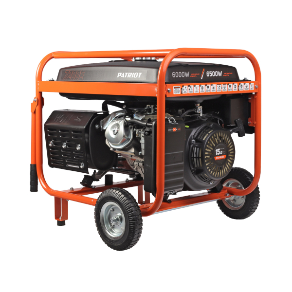 Бензиновый генератор PATRIOT SRGE 7200 E для газового котла фото