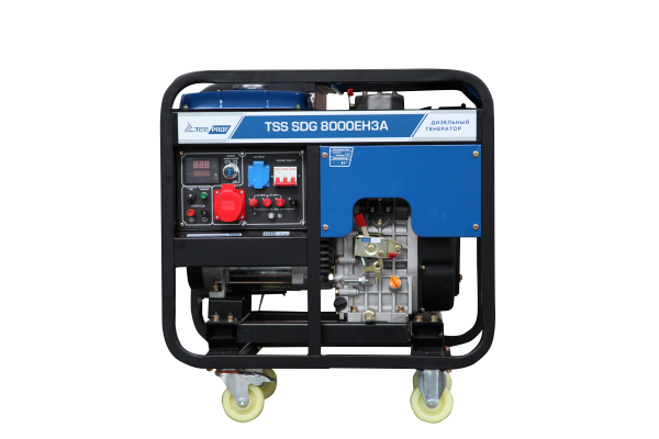 Дизельный генератор ТСС SDG 8000EH3A 100051 для газового котла фото