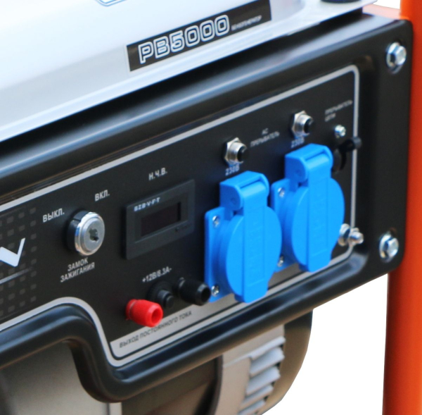 Бензиновый генератор Zongshen PB 5000 мини фото