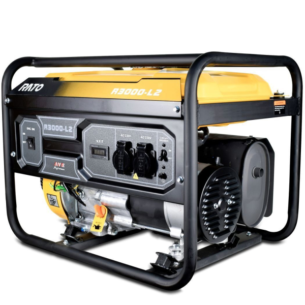 Бензиновый генератор RATO R3000-L2W + колесный комплект 4-х тактный фото