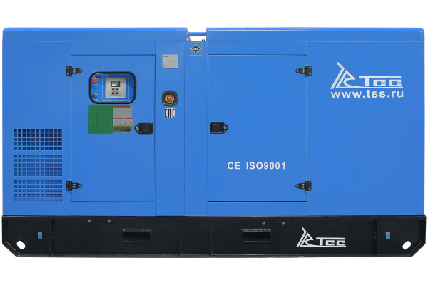 Дизельный генератор ТСС ЭД-150-Т400 в шумозащитном кожухе на прицепе 025139 передвижной фото