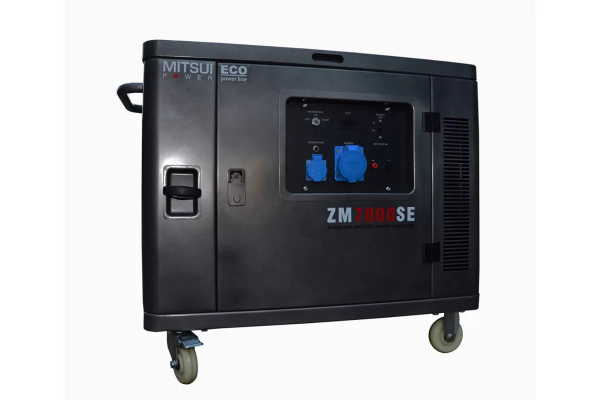 Бензиновый генератор Mitsui ZM 7000 SE для дома фото