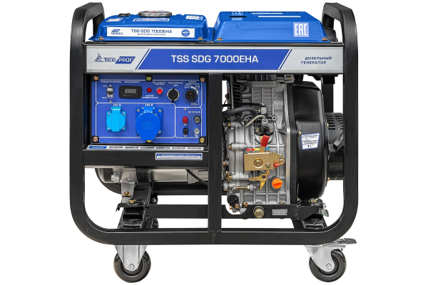 Дизельный генератор ТСС SDG 7000EHA 100033 фото