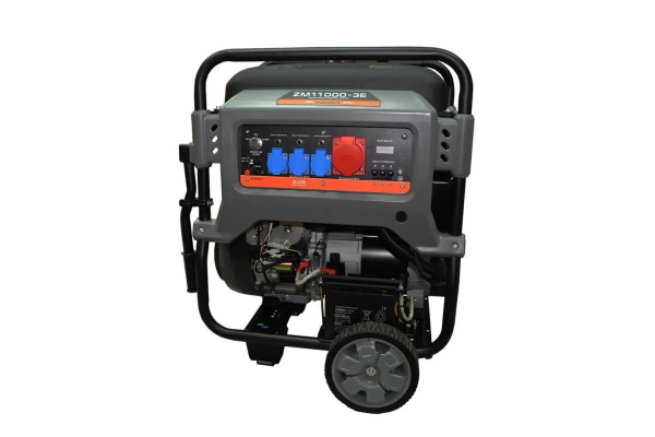 Бензиновый генератор Mitsui ZM 11000 E-3 на колесах Бензиновый генератор Mitsui ZM 11000 E-3 на колесах фото