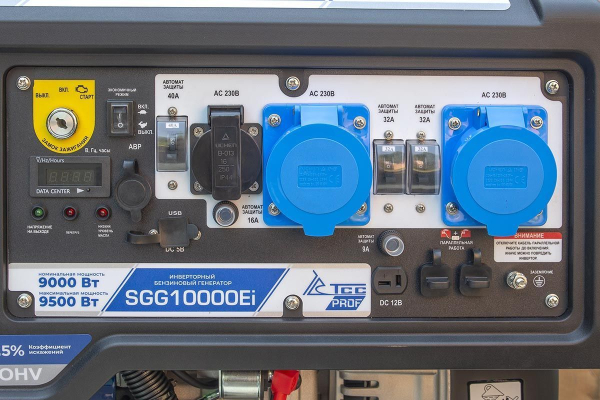 Бензиновый инверторный генератор ТСС SGG 10000Ei с блоком АВР Бензиновый инверторный генератор ТСС SGG 10000Ei с блоком АВР фото