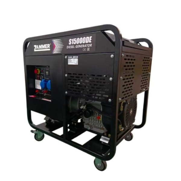Дизельный генератор Zammer S15000DE S15000DE переносной фото