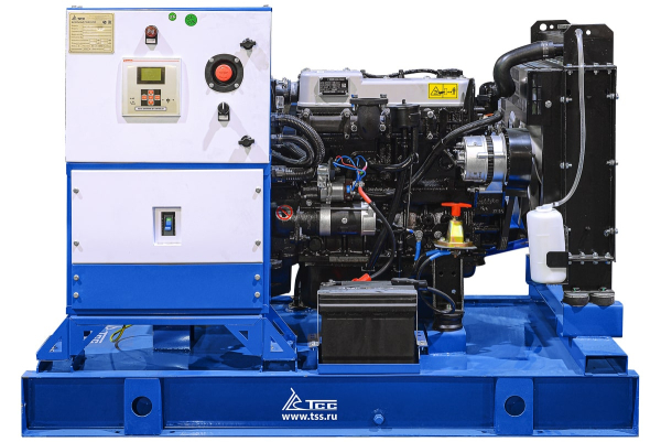 Дизельный генератор ТСС ЭД-16-Т400-2РПМ5 на шасси с АВР 039344 на шасси фото