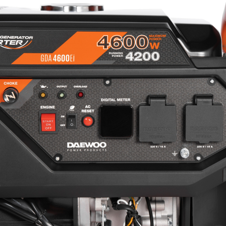 Бензиновый генератор DAEWOO GDA 4600Ei фото