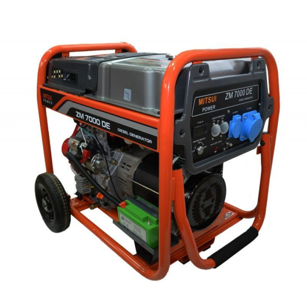Дизельный генератор Mitsui ZM 7000 DE  Дизельный генератор Mitsui ZM 7000 DE  фото