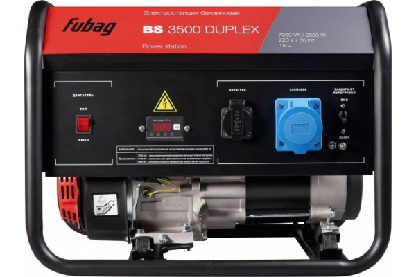 Бензиновый генератор Fubag BS 3500 Duplex мини Бензиновый генератор Fubag BS 3500 Duplex мини фото