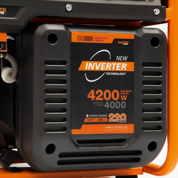 Бензиновый инверторный генератор DAEWOO GDA 5600i для дачи фото