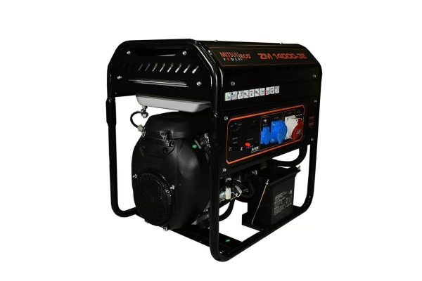 Бензиновый генератор Mitsui ZM 14000 E-3 на колесах Бензиновый генератор Mitsui ZM 14000 E-3 на колесах фото