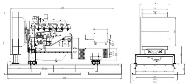 Дизельный генератор ТСС АД-80С-Т400-1РМ1 000801 4-х тактный фото