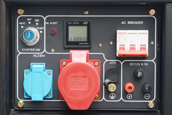 Дизельный генератор ТСС SDG 7000EH3A в кожухе МК-2.1 034168 для газового котла фото