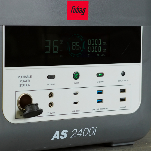 Портативная электростанция Fubag AS 2400i (аккумулятор LiFePO4) для дома фото