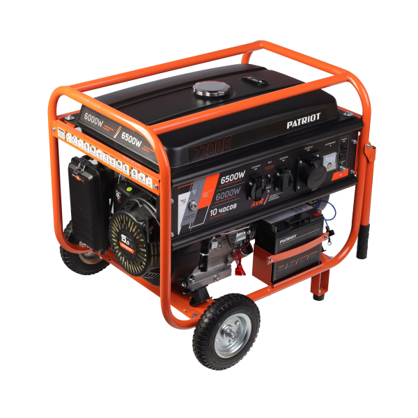 Бензиновый генератор PATRIOT SRGE 7200 E для дома фото