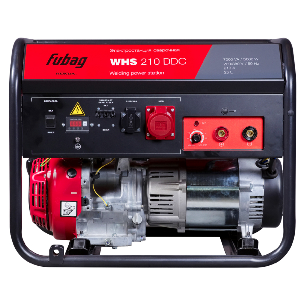 Бензиновый сварочный генератор Fubag WHS 210 DDC 646246 4-х тактный фото