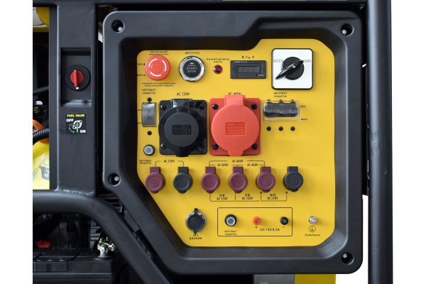 Бензиновый генератор RATO R19000DA-T э/c + подготовка к автозапуску передвижной фото