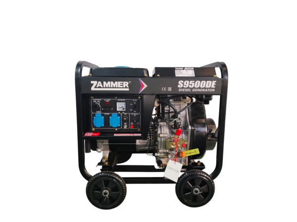 Дизельный генератор Zammer S9500DE - 6,5кВт S9500DE портативный Дизельный генератор Zammer S9500DE - 6,5кВт S9500DE портативный фото