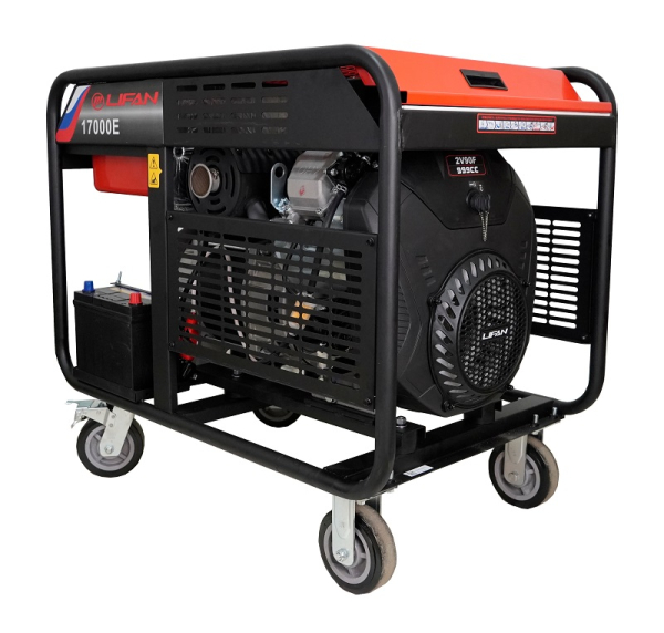 Бензиновый генератор Lifan 17000E для дома фото