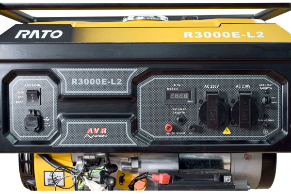 Бензиновый генератор RATO R3000E-L2 электростартер для дома фото