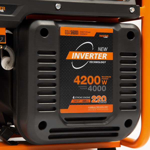 Бензиновый инверторный генератор DAEWOO GDA 5600i резервный фото