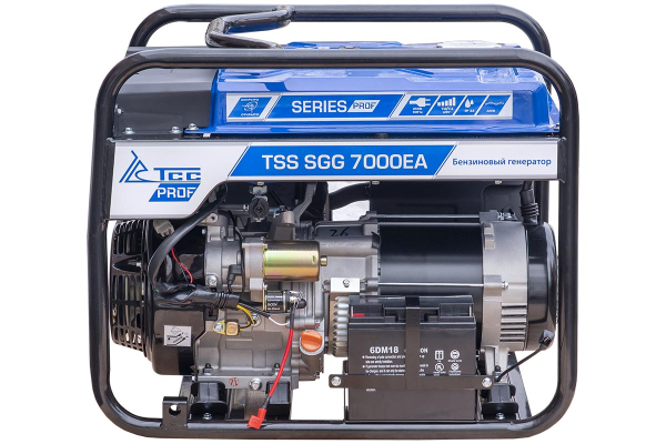 Бензиновый генератор ТСС SGG 7000EA 033523
 фото