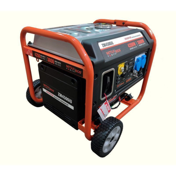 Бензиновый инверторный генератор Mitsui ZM 4500 IU для дома Бензиновый инверторный генератор Mitsui ZM 4500 IU для дома фото