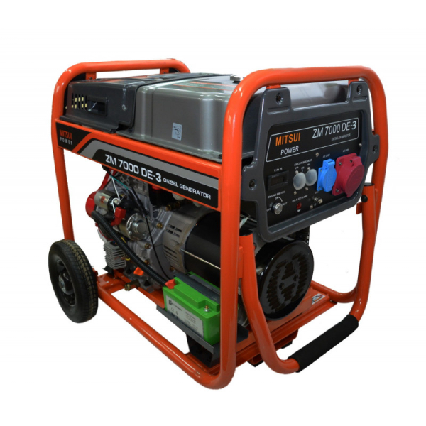 Дизельный генератор Mitsui ZM 7000 DE-3  фото