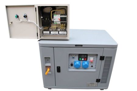 Дизельный генератор Амперос LDG12000E стартер в кожухе фото