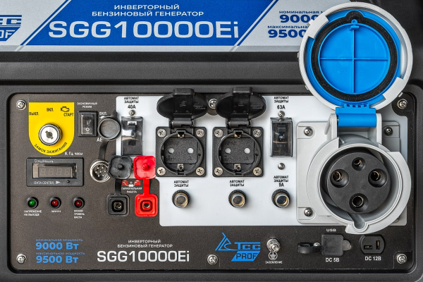 Бензиновый инверторный генератор ТСС SGG 10000Ei фото