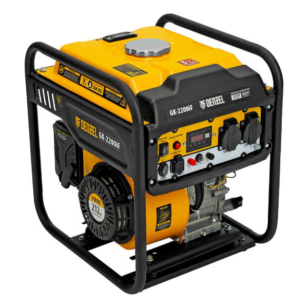 Бензиновый инверторный генератор DENZEL GK-2200iF для дома фото