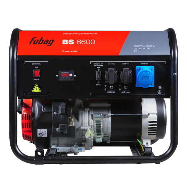 Бензиновый генератор Fubag BS 6600 4-х тактный фото