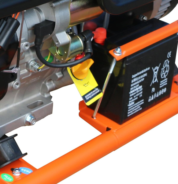 Бензиновый генератор Zongshen PB 7000 E для дома фото